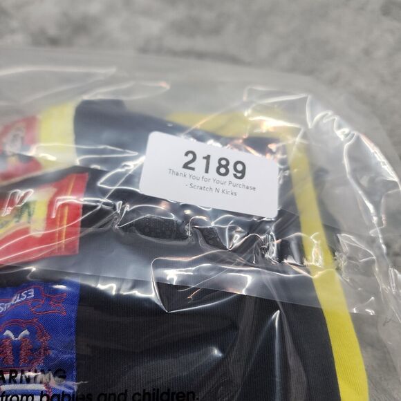 VTG Mickey Mouse Men's Multi Color Block Short Sleeve Hooded Shirt Size L / XL - Picture 15 of 15